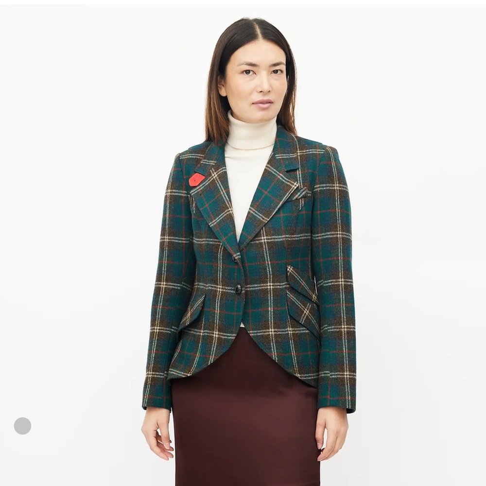 Smythe Tartan Hunting Blazer